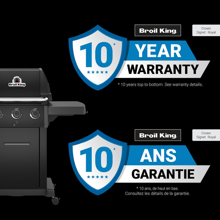 Broil King Royal 320 Shadow 3-bruleurs 30 000 BTU Barbecue a gaz propane - 824154