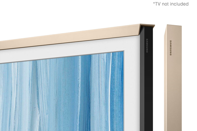 Cadre décoratif personnalisable pour téléviseur The Frame Pro de 55 po de Samsung - sable doré 