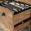 Scout 29.7” 2-Drawer Lateral Filing Cabinet – Etched Oak | Classeur latéral Scout de 29,7 po à 2 tiroirs - chêne gravé