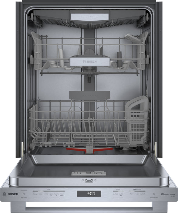 Lave-vaisselle intelligent Bosch de série 800 avec CrystalDryMC et 3e panier - SHX78CM5N
