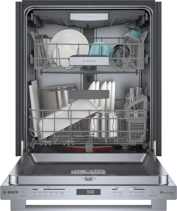 Lave-vaisselle intelligent Bosch de série 800 avec CrystalDryMC et 3e panier - SHX78CM5N
