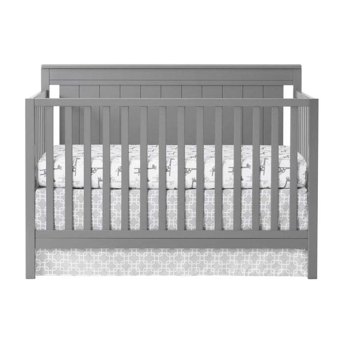 Ensemble de lit de bébé convertible en lit double Sydney - gris