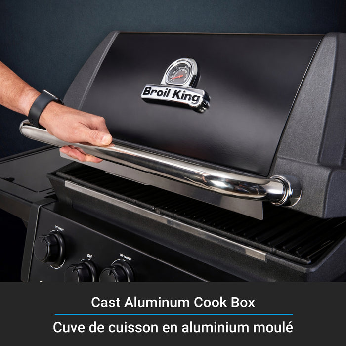 Broil King Signet 390 Shadow 3-bruleurs 40 000 BTU Barbecue a gaz naturel - 844187