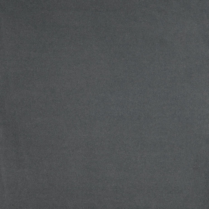 Pouf personnalisable The Curve de Sofa Lab de 31 po fabriqué au Canada en tissu de velours - gris