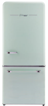  Classic Rétro par Unique sans givre Réfrigérateur à congélateur dans le bas de 18 pi³ - UGP-510L LG AC 