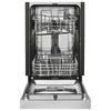 Whirlpool 18" 50 dBA Built-In Front-Control Dishwasher - Monochromatic Stainless Cabinet - WDPS5118P… | Lave-vaisselle encastré Whirlpool de 18 po et de 50 dBA avec commandes à l’avant - armoire en acier …