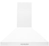Hauslane Pro 30" Convertible Matte White Wall-Mount Range Hood - WM-530WHT-30P|Hotte de cuisinière murale convertible Hauslane Pro de 30 po blanc mat - WM-530WHT-30P