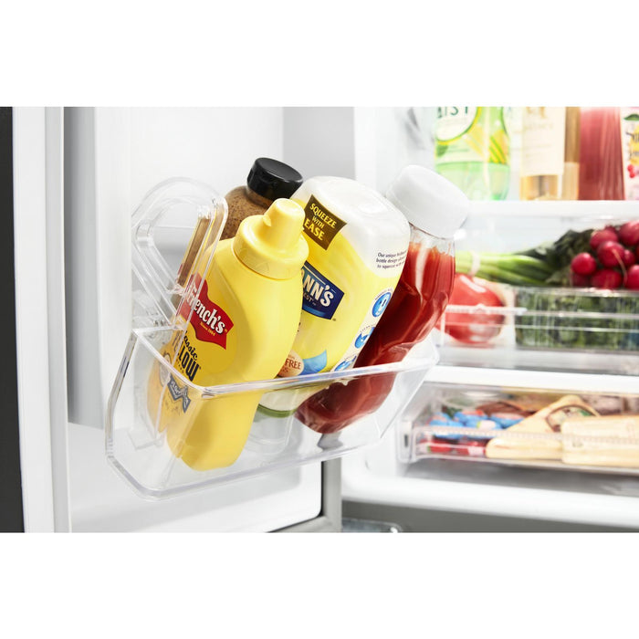 Réfrigérateur Whirlpool de 20 pi³ et de 30 po à portes françaises - acier inoxydable résistant aux traces de doigts - WRF560SFHZ