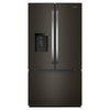 Whirlpool 36" 30 Cu. Ft. French-Door Refrigerator with Dual Ice Makers - Black Stainless Steel - WRFF3736SV | Réfrigérateur Whirlpool de 36 po et de 30 pi3 à portes françaises avec machine à glaçons double - acier inoxydable noir - WRFF3736SV | WRFF373V