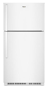  Réfrigérateur Whirlpool de 21 pi³ et de 32,8 po à congélateur supérieur - blanc - WRTX7421TW