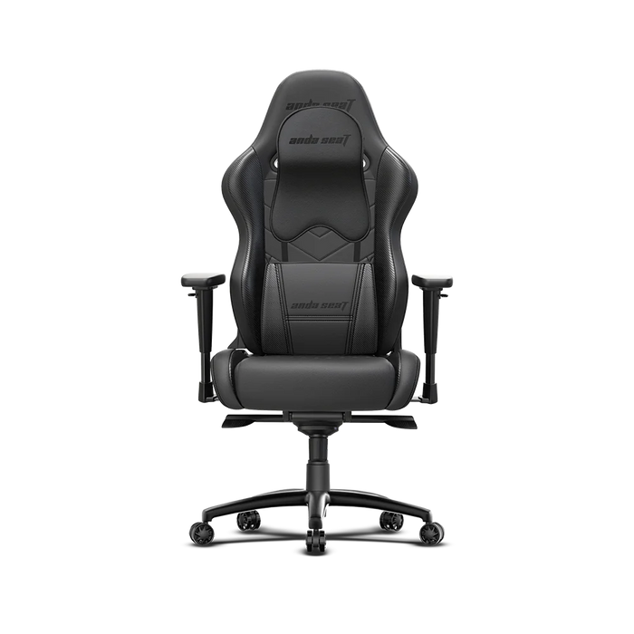 Fauteuil de jeu de qualité supérieure Dark Wizard de Anda Seat en cuir véritable – noir