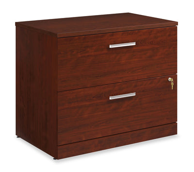 Affirm 35.43" Commercial Grade 2-Drawer Filing Cabinet - Classic Cherry|Classeur Affirm de 35,43 po de qualité commerciale à 2 tiroirs - cerisier classique