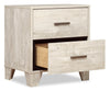 Arbor Bedside 2-Drawer Nightstand, 20.1"W x 23.8"H - Driftwood White | Table de nuit Arbor de 20,1 po (L) x 23,8 po (H) à 2 tiroirs - bois de grève blanc