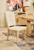 Aspen Dining Chair with Fabric Seat & Back - Natural | Chaise de salle à manger Aspen avec siège et dossier en tissu - naturelle