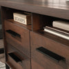 Briarbrook 65.98" Commercial Grade L-Shaped Computer Office Desk with 3-Drawers - Brown|Bureau d’ordinateur en forme de L Briarbrook de 65,98 po de qualité commerciale à 3 tiroirs - brun