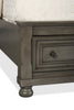 Chelsea Platform Storage Bed with Headboard & Frame, Grey - Queen Size | Lit plateforme de rangement Chelsea gris avec tête de lit et cadre de lit - format grand lit