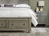 Chelsea Platform Storage Bed with Headboard & Frame, Grey - Queen Size | Lit plateforme de rangement Chelsea gris avec tête de lit et cadre de lit - format grand lit