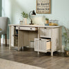 Costa 59.06"  Commercial Grade Computer Office Desk with 2-Drawers & Cabinet - Chalked Chestnut|Bureau d’ordinateur Costa de 59,06 po de qualité commerciale à 2 tiroirs avec armoire - marron blanchi