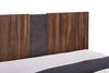 Scott Living Dante Panel Bed with Headboard & Frame, Brown - Queen Size | Lit à panneaux Dante de Scott Living avec tête de lit et cadre de lit, brun - format grand lit