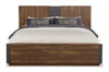 Scott Living Dante 6pc Bedroom Set with Bed, Dresser, Mirror & Nightstand, Brown - King Size | Ensemble de chambre à coucher Dante de Scott Living 6 pièces avec lit, commode, miroir et table de nuit, brun - format très grand lit