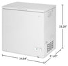 Danby Diplomat 7 Cu. Ft. Chest Freezer - DCF070A6WM | Congélateur coffre Danby Diplomat de 7 pi3 - DCF070A6WM | DCF070WM
