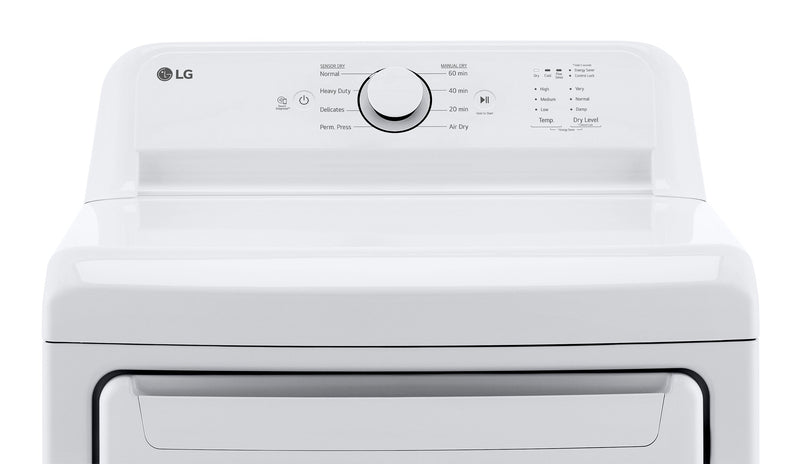 Laveuse à chargement par le haut de 4,8 pi³ avec agitateur à 4 directions et sécheuse électrique de 7,3 pi³ de LG