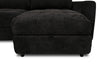 Scott Living Elevate Modular 3-Piece Right-Facing Chenille Fabric Power Reclining and Sliding Sectional - Ebony | Sofa sectionnel modulaire à coulissement et inclinaison électriques de droite Elevate de Scott Living 3 pièces en tissu de chenille - Ebony