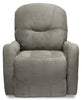 Made in Canada Everett 33.5" Fabric Reclining Chair - Grey | Fauteuil inclinable Everett de 33,5 po fabriqué au Canada en tissu - gris