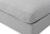 Scott Living Evolve Modular 39.5" Linen-Look Fabric Armless Chair with Feather Down Cushions - Grey | Fauteuil modulaire sans accoudoirs Evolve de Scott Living de 39,5 po en tissu d’apparence lin avec coussins en duvet et plumes - gris clair