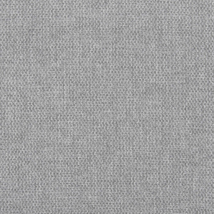 Sofa modulaire Evolve de Scott Living de 118,5 po en tissu d’apparence lin avec coussins amovibles en duvet et plumes - gris