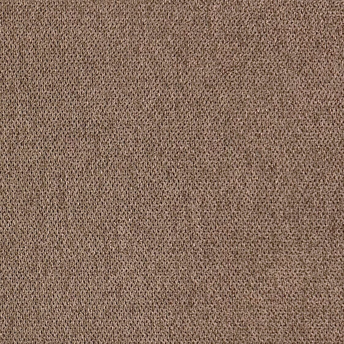 Sofa-lit double Fiona de 74 po fabriqué au Canada en tissu de chenille avec accoudoirs rectilignes - brun moka