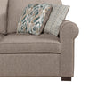 Scott Living Haven 2-Piece Right-Facing Chenille Fabric Sleeper Sectional - Taupe | Sofa-lit sectionnel de droite Haven de Scott Living 2 pièces en tissu de chenille - taupe