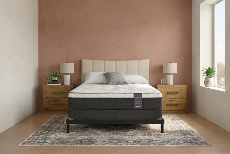 Ensemble matelas moelleux à Euro-plateau Encore Imagine de Springwall pour très grand lit 