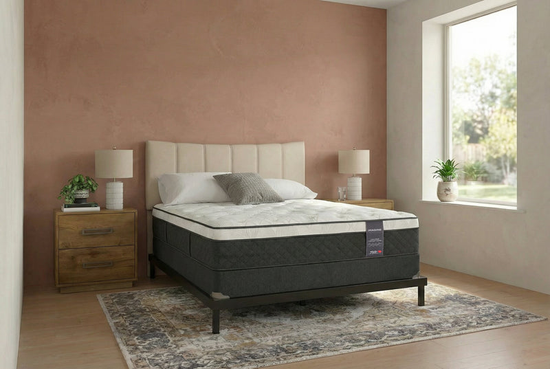 Ensemble matelas moelleux à Euro-plateau Encore Imagine de Springwall pour très grand lit 
