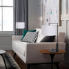 Kort & Co. Jax Matte Black and Gold 2-Piece Set - with Table and Floor Lamp and USB Charging|Ensemble 2 lampes Jax de Kort & Co. noir mat et doré avec recharge USB, 1 lampe à pied et 1 lampe de table