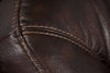 Leo 41" Leather-Look Fabric Rocker Reclining Chair - Walnut Brown | Fauteuil berçant et inclinable Leo de 41 po en tissu d’apparence cuir - brun noyer