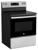 GE 5 Cu. Ft. Electric Range with Dual Bake Element and Certified Sabbath Mode - Stainless Steel - JC… | Cuisinière électrique GE de 5 pi³ avec élément de cuisson double et mode sabbat certifié - acier ino…