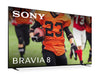 Sony 77" Bravia 8 OLED 4K UHD Smart Google TV (K77XR80) - 2024 Model | Téléviseur intelligent DELO Sony Bravia 8 UHD 4K de 77 po avec Google TVMC (K77XR80) - modèle 2024