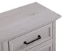 Kylie Bedside 2-Drawer Nightstand with USB Port, 26"W x 25"H - Sand | Table de nuit Kylie de 26 po (l) x 25 po (H) à 2 tiroirs avec port USB - sable