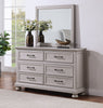 Kylie Bedroom 6-Drawer Dresser, 60"W x 36"H - Sand | Commode de chambre à coucher Kylie de 60 po (l) x 36 po (H) à 6 tiroirs - sable