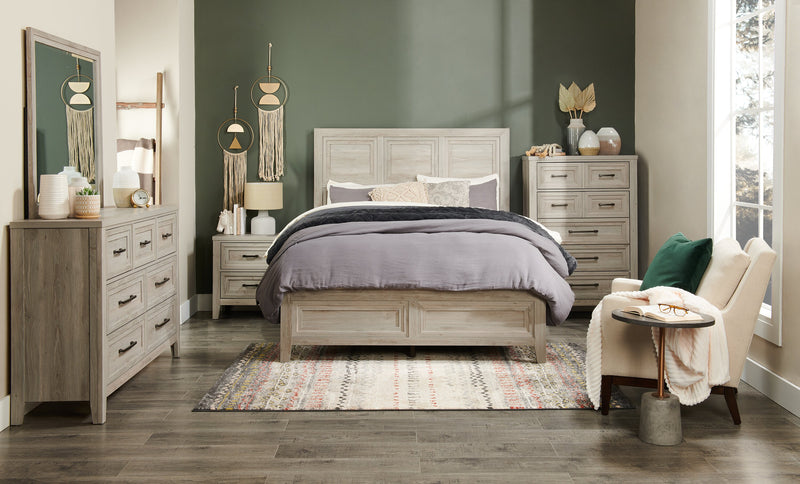 Table d'appoint Rosalee de 18 po - dessus et base en ciment gris