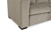 Made in Canada Legend 2-Piece Right-Facing Chenille Fabric Sleeper Sectional with Storage Chaise - Platinum Beige | Sofa-lit sectionnel de droite Legend 2 pièces fabriqué au Canada en tissu de chenille avec fauteuil long de rangement - beige platine