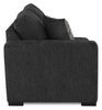 Made in Canada Legend 2-Piece Right-Facing Chenille Fabric Cuddler Sectional - Pepper Grey | Sofa sectionnel de droite Legend 2 pièces fabriqué au Canada en tissu de chenille avec fauteuil enveloppant - gris poivre