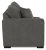 Made in Canada Legend 2-Piece Right-Facing Chenille Fabric Cuddler Sectional - Pewter Brown | Sofa sectionnel de droite Legend 2 pièces fabriqué au Canada en tissu de chenille avec fauteuil enveloppant - brun étain