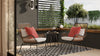 Maki Outdoor Patio Chair - Hand-Woven Resin Wicker, UV & Weather Resistant - Natural | Fauteuil Maki pour la terrasse à l’extérieur - osier en résine tressé à la main, résistant aux rayons UV et aux intempéries - naturelle