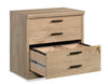 Mason Peak 31.26" Commercial Grade 2-Drawer Lateral Filing Cabinet - Prime Oak|Classeur latéral Mason Peak de 31,26 po de qualité commerciale à 2 tiroirs - chêne clair
