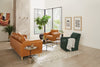 Made in Canada Sofa Lab Customizable Swivel 31" Velvet Fabric Accent Chair - Hunter Green | Fauteuil d’appoint pivotant Sofa Lab de 31 po fabriqué au Canada en tissu de velours - vert Hunter Green | SWIV3488