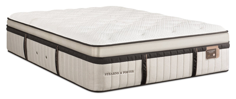 Matelas luxueux à Euro-plateau Middlesbrough de Stearns & Foster pour très grand lit