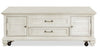 Newman  50" Traditional Lift Top Coffee Table with Storage and Casters - Alabaster White Pine|Table à café traditionnelle Newman de 50 po avec dessus relevable, rangement et roulettes - pin blanc albâtre