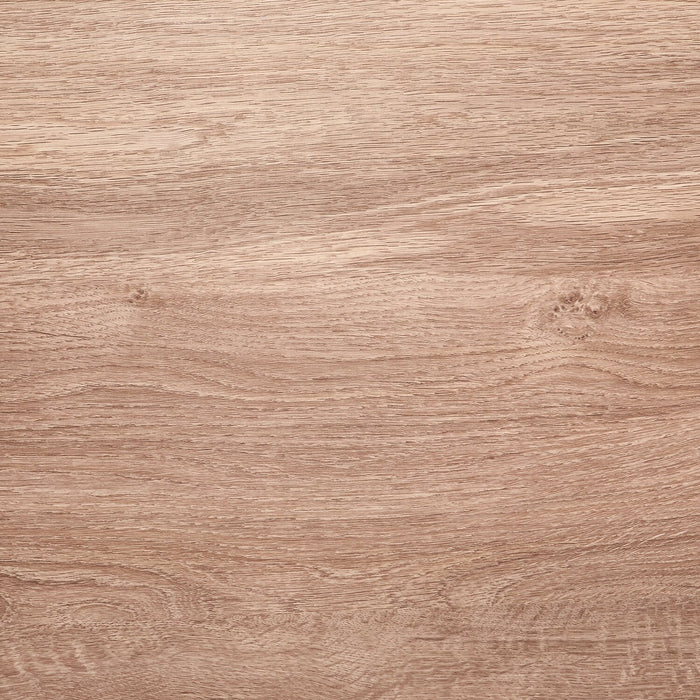 Lit plateforme Oakley fabriqué au Canada avec tête de lit et cadre de rangement, naturel - format grand lit